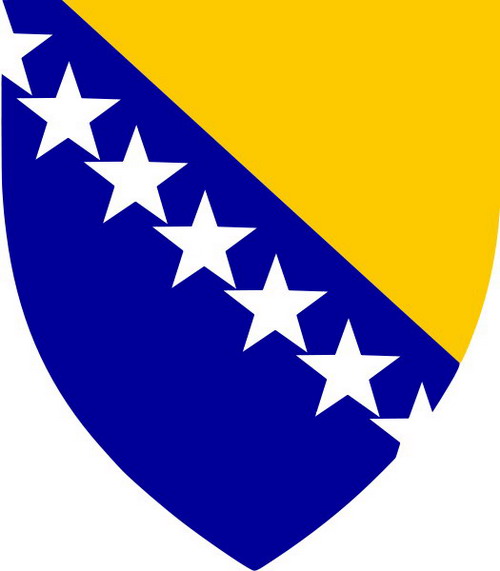 Escudo de armas Bosnia y Herzegovina