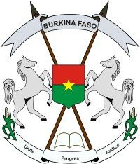 Escudo de armas Burkina Faso