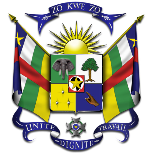 Escudo de armas de la República Centroafricana