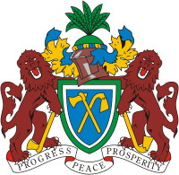 Escudo de armas Gambia