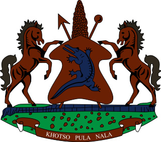 Escudo de armas Lesotho