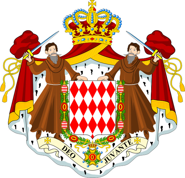 Escudo de armas Mónaco