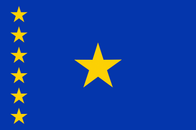 Bandera de la República Democrática del Congo