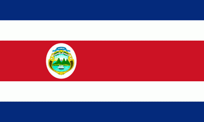 Bandera Costa Rica