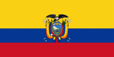 Bandera Ecuador