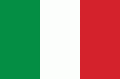 Bandera Italia