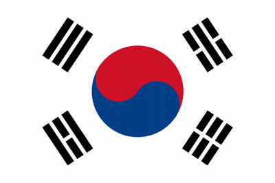 Bandera Corea del Sur