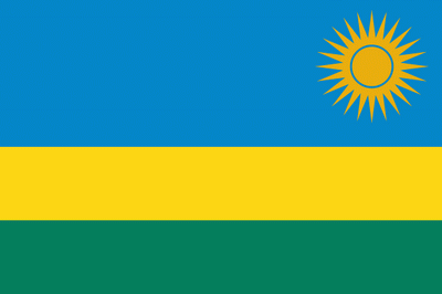 Bandera Ruanda