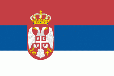 Bandera Serbia