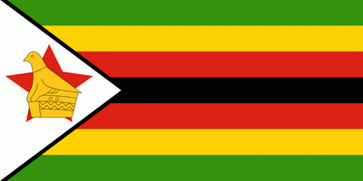 Bandera Zimbabue