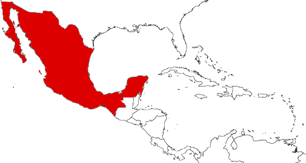 México en el mapa