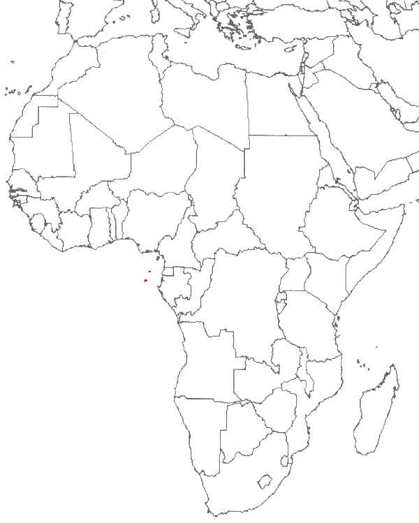 Santo Tomé y Príncipe en el mapa