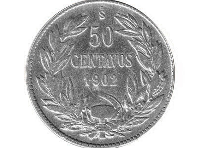 50 and 40 centavos