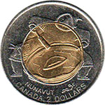Canada 2 dólares moneda conmemorativa