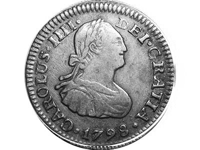 Monedas de Carlos IV
