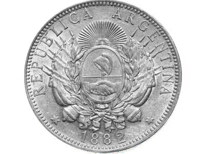 25 pesos - 1 centavo