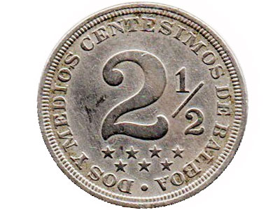 2.5 centesimos