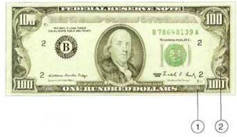 US 100 dollars 1969-1988