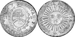 Argentina moneda 1 sol 1815