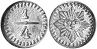 Argentina moneda Córdoba 1/4 real sin fecha (1853)