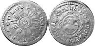 Argentina moneda Córdoba 1 real 1842