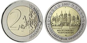República Federal de Alemania Moneda 2 euro 2007