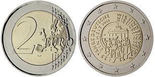 República Federal de Alemania Moneda 2 euro 2015