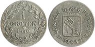 Moneda Bremen 1 groten 1840