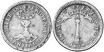 Chile moneda 1 real 1834