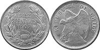 Chile coin 10 centavos 1907