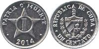 coin Cuba 1 centavo 2014