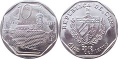 coin Cuba 10 centavos 2018