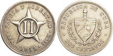 coin Cuba 2 centavos 1915