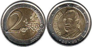 Espana 2 euro 2007-2009