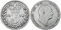 UK 3 penique 1834
