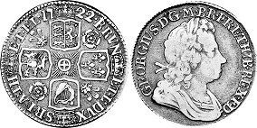 GB chelín 1722