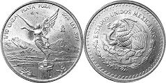 México moneda 1/10 onza 1996