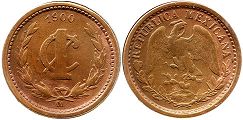 Mexico coin 1 centavo 1900