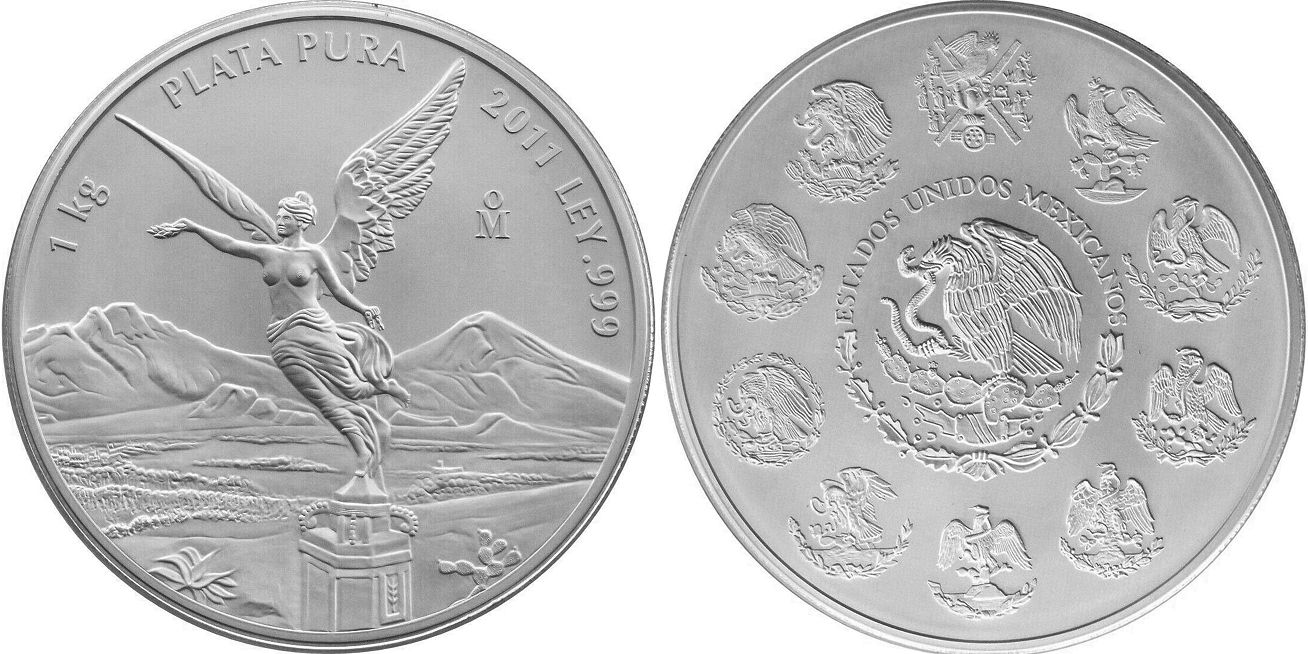 México moneda 1 kilo 2011