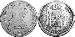 Mexico coin 1 real 1790