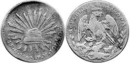 México moneda 1 real 1846