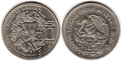 México moneda 50 pesos 1982
