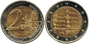 Austria Moneda 2 Euro 2005