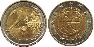 Austria Moneda 2 Euro 2009
