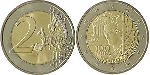 Austria Moneda 2 Euro 2018