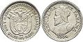 moneda Panama 2 y 1/2 centésimos 1904
