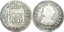 moneda Peru 1 real 1791