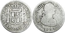 coin Peru 1 real 1800