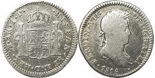 coin Peru 1 real 1800