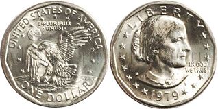 Moneda Estadounidenses 1 dólar 1979